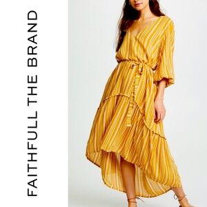 Faithfull The Brand 💛 Matilda Peasant Dress 💛